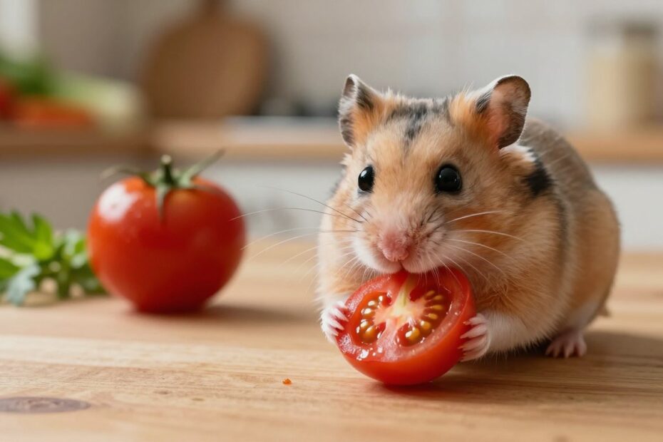 Czy chomik może jeść pomidora