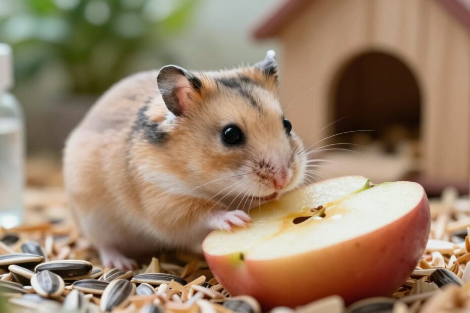 Czy chomiki mogą jeść jabłka