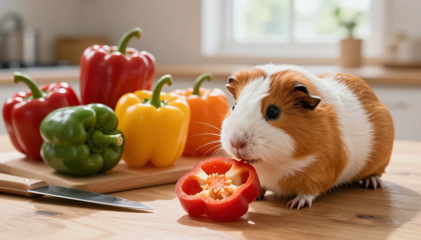 Czy świnka morska może jeść paprykę