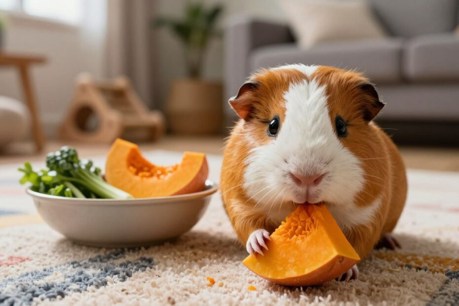 Czy świnki morskie mogą jeść dynię