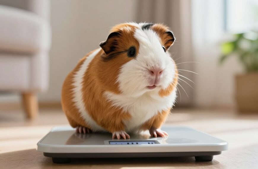 Ile waży świnka morska – prawidłowa waga, widełki i sygnały, że coś jest nie tak