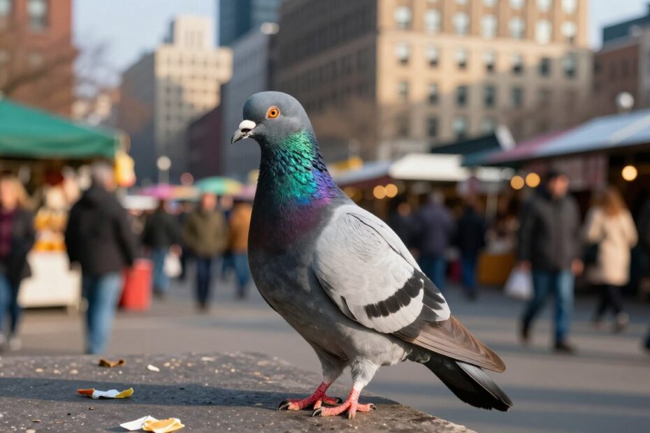Ile żyje gołąb miejski