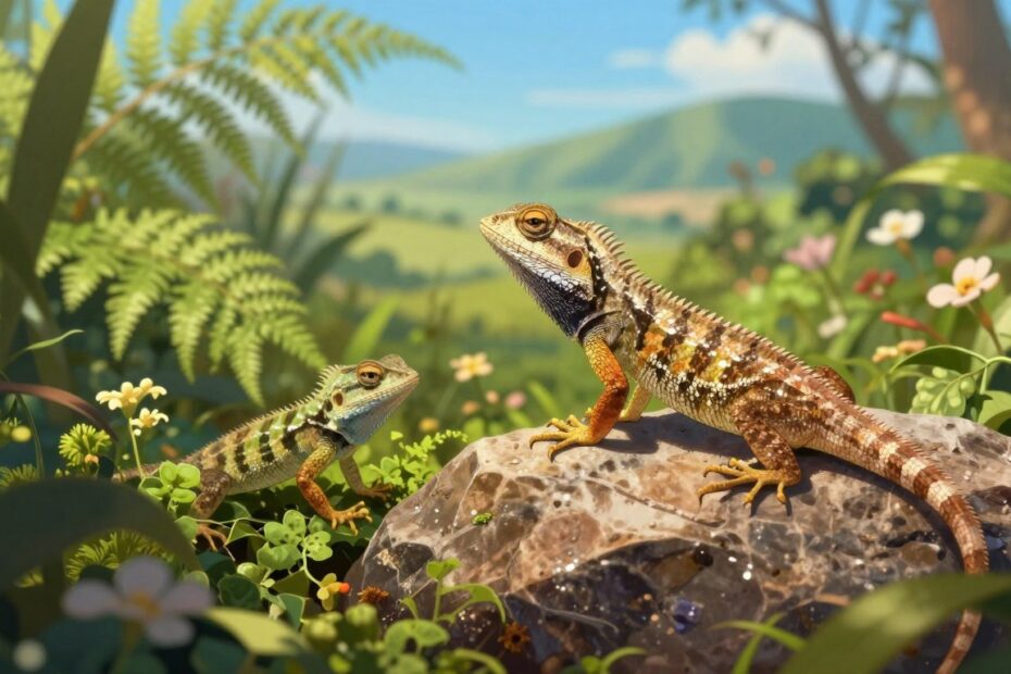 Ile żyje jaszczurka