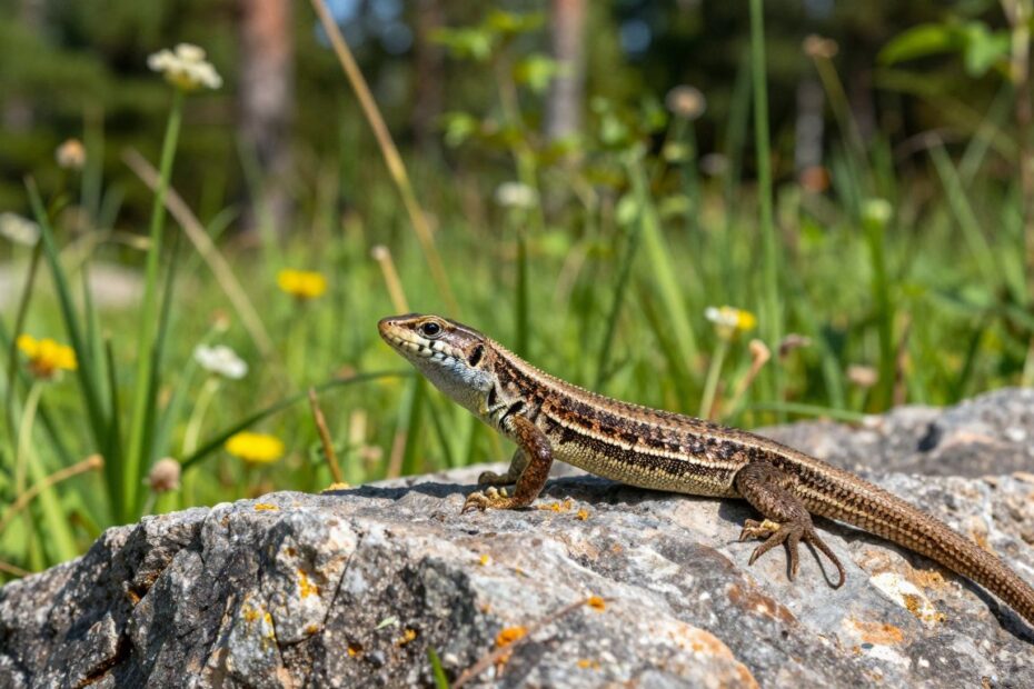 Ile żyje jaszczurka zwinka