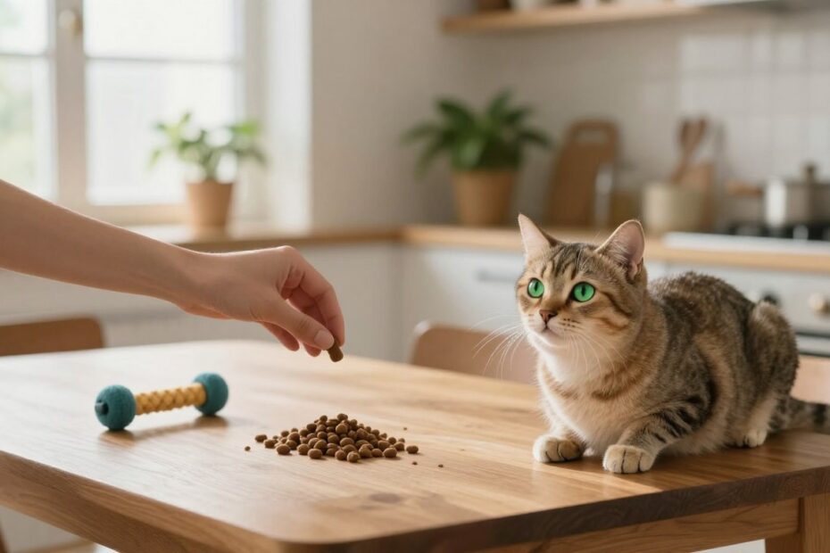 Jak oduczyć kota wchodzenia na stół