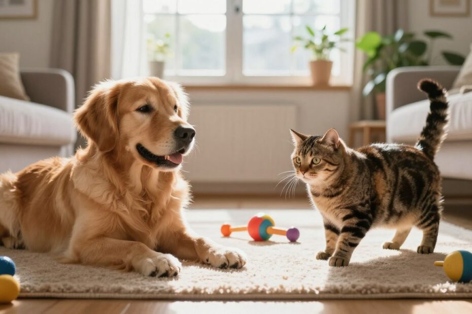 Jak oswoić kota z psem