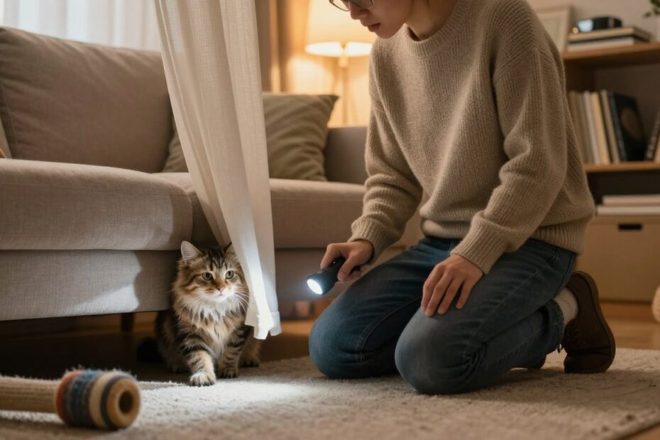 Jak szukać kota niewychodzącego