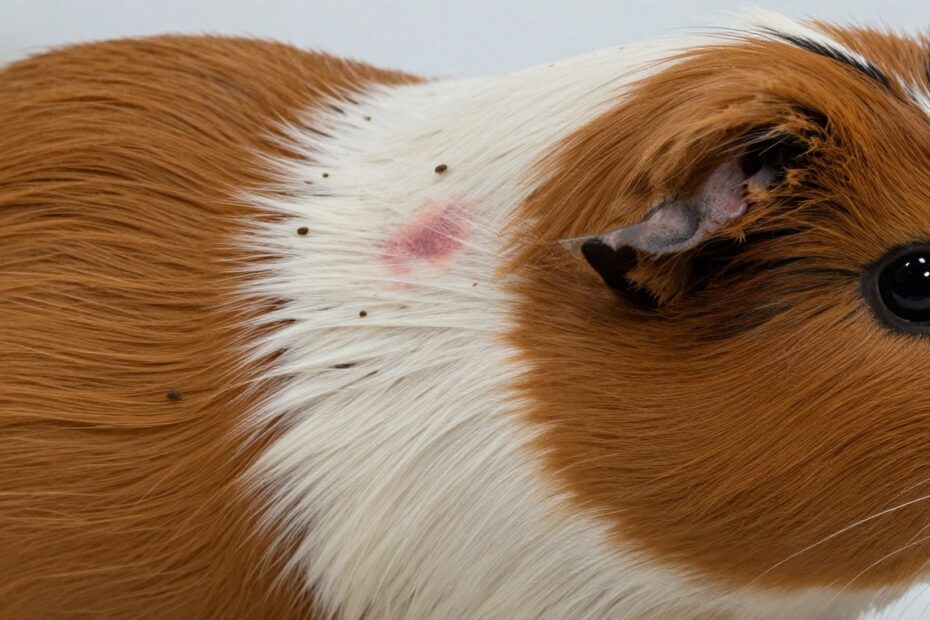 Jak wyglądają wszoły u świnki morskiej