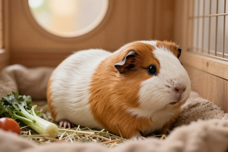 Jak zachowuje się świnka morska w ciąży