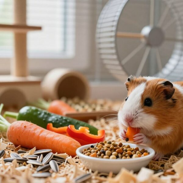 Co jedzą chomiki syryjskie: dieta, ilości i częste pomyłki