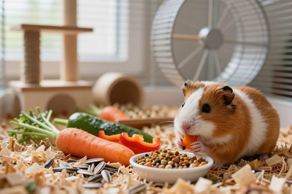 Co jedzą chomiki syryjskie