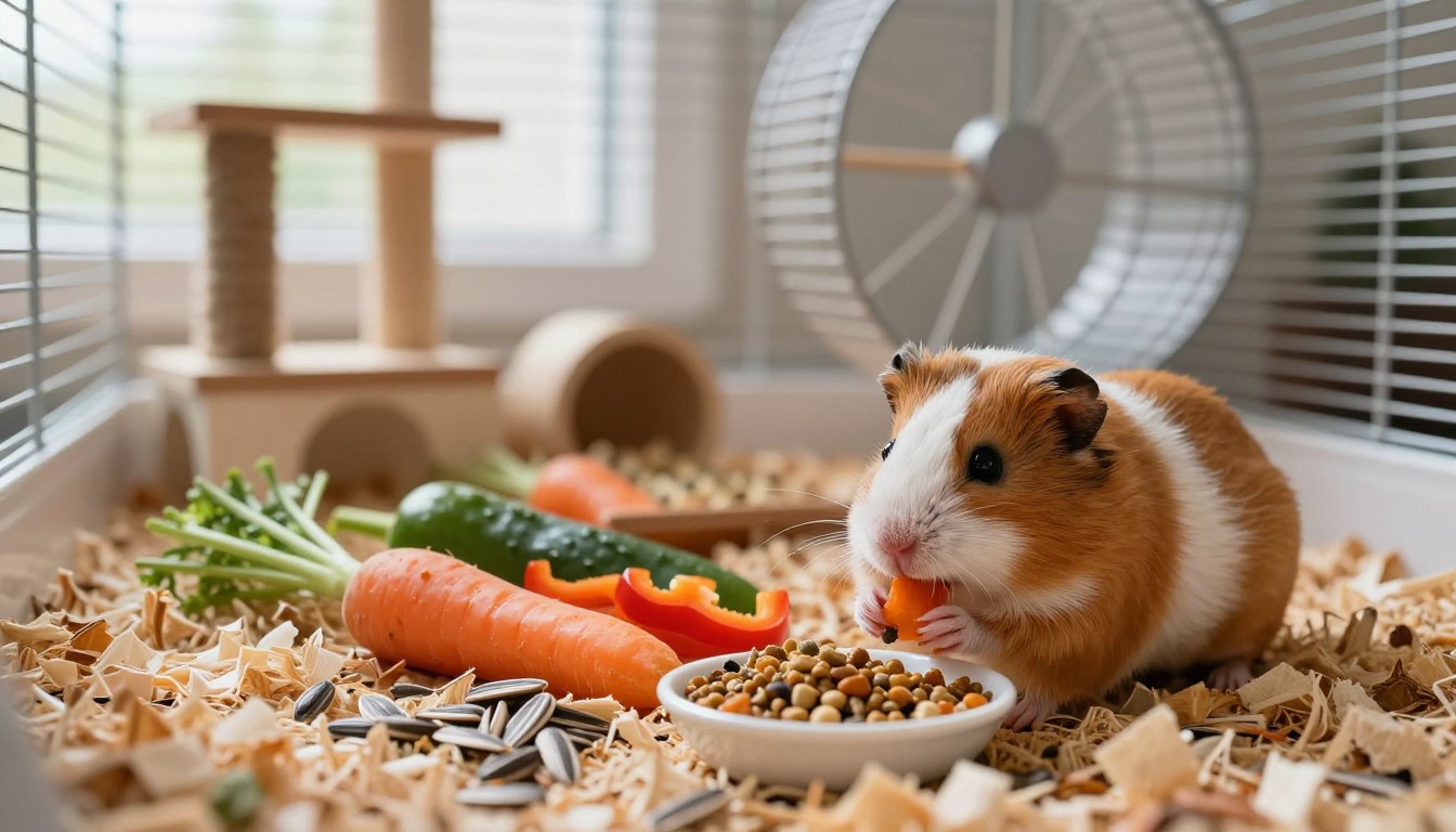 Co jedzą chomiki syryjskie