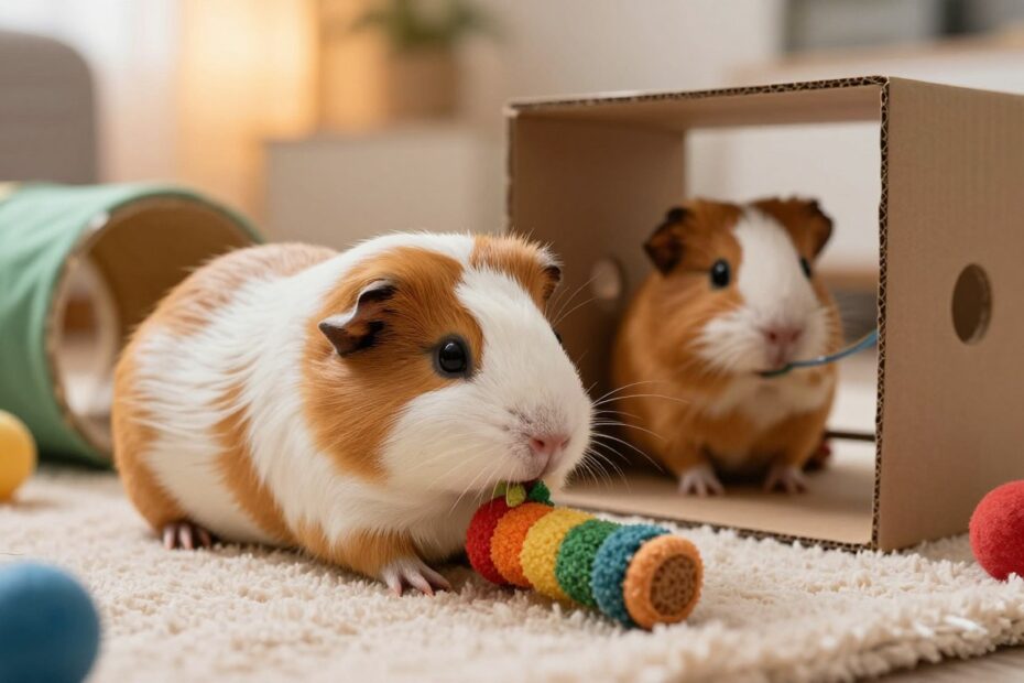 Co lubią świnki morskie do zabawy