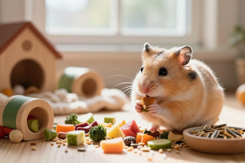 Co może jeść chomik dżungarski