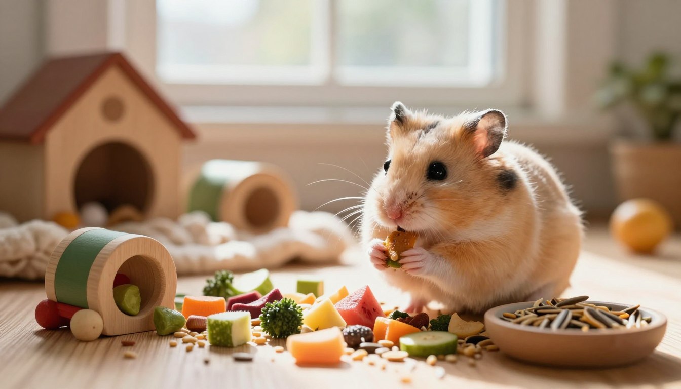 Co może jeść chomik dżungarski