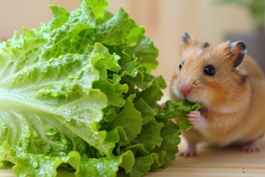 Czy chomik może jeść sałatę