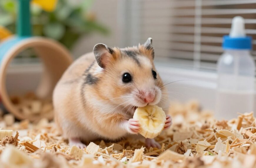 Czy chomiki mogą jeść banany
