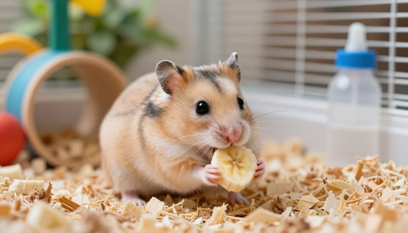 Czy chomiki mogą jeść banany