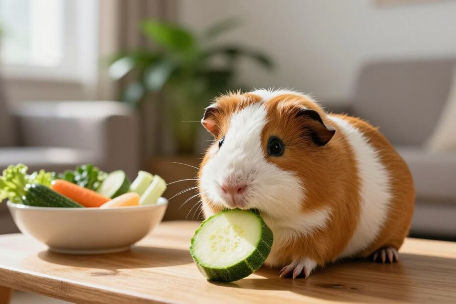 Czy świnka morska może jeść cukinię