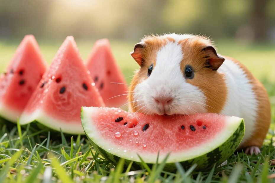 Czy świnki morskie mogą jeść arbuza