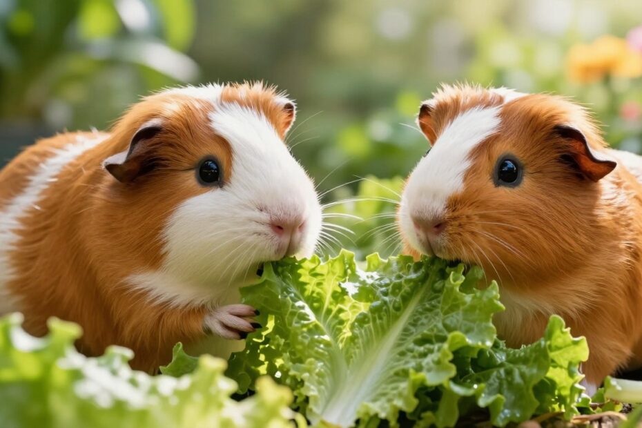 Czy świnki morskie mogą jeść sałatę