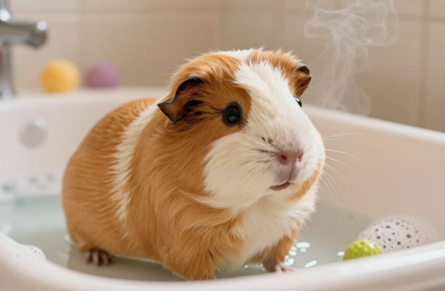 Czy świnki morskie można kąpać