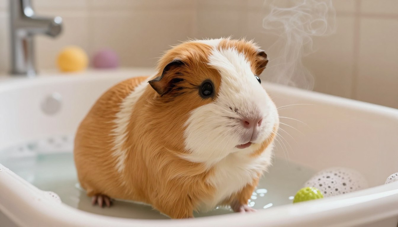 Czy świnki morskie można kąpać