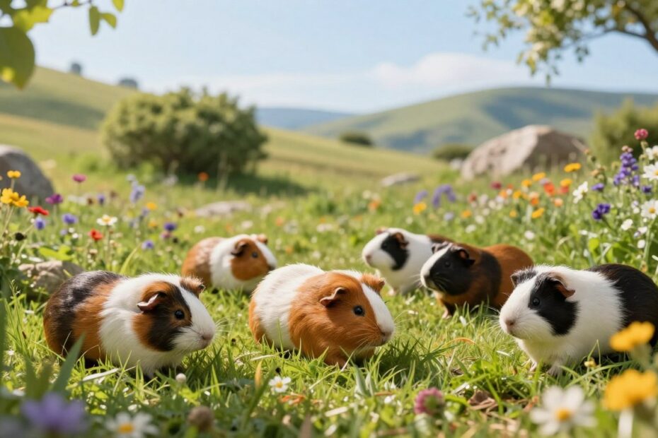 Gdzie żyją świnki morskie