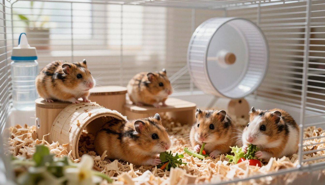 Ile żyją chomiki dżungarskie w klatce