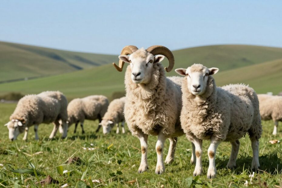 Ile żyje baran owca