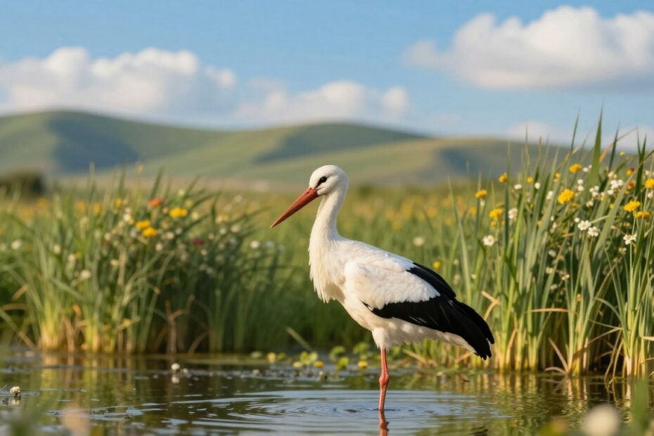 Ile żyje bocian biały