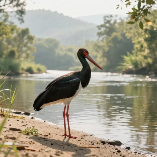 Ile żyje bocian czarny