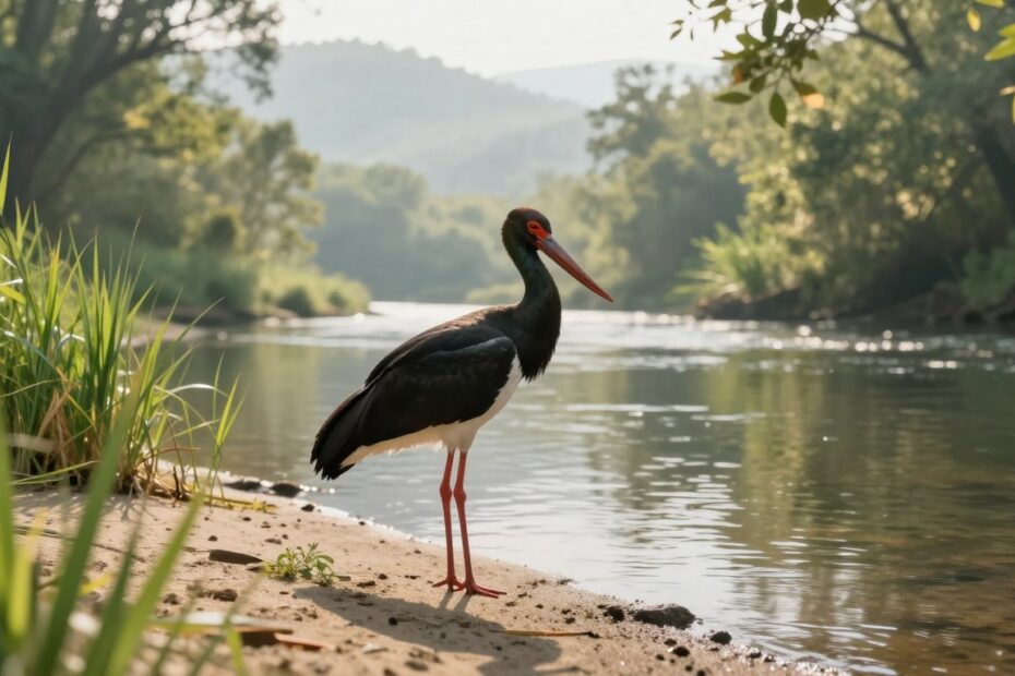 Ile żyje bocian czarny