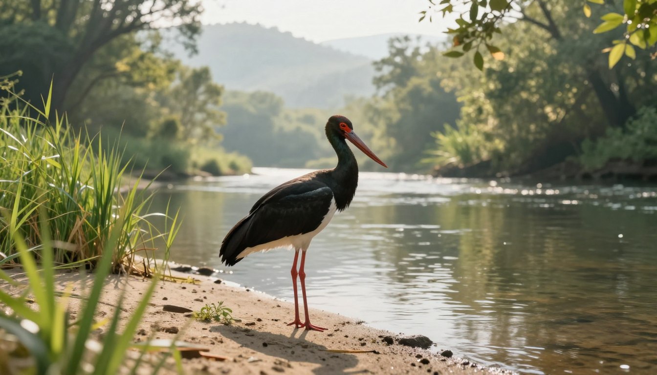 Ile żyje bocian czarny