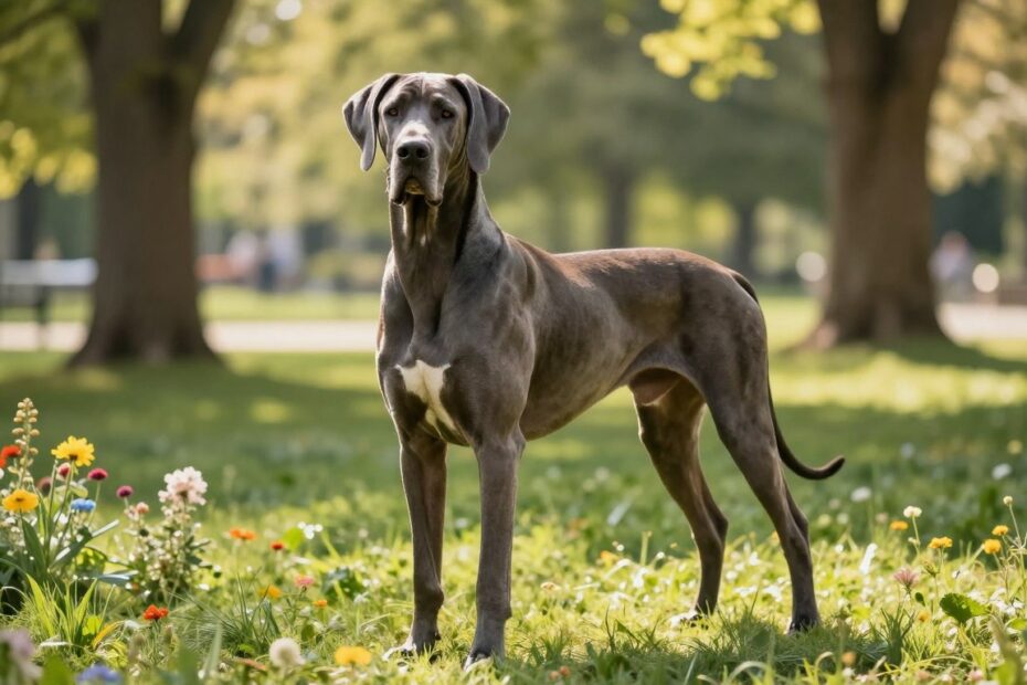 Ile żyje dog niemiecki