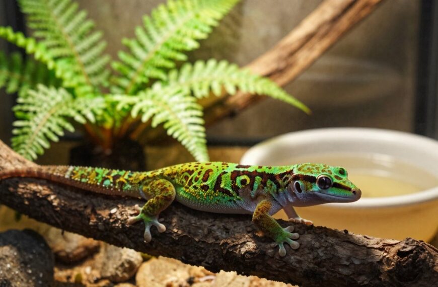 Ile żyje gekon i jakie są kluczowe warunki w terrarium