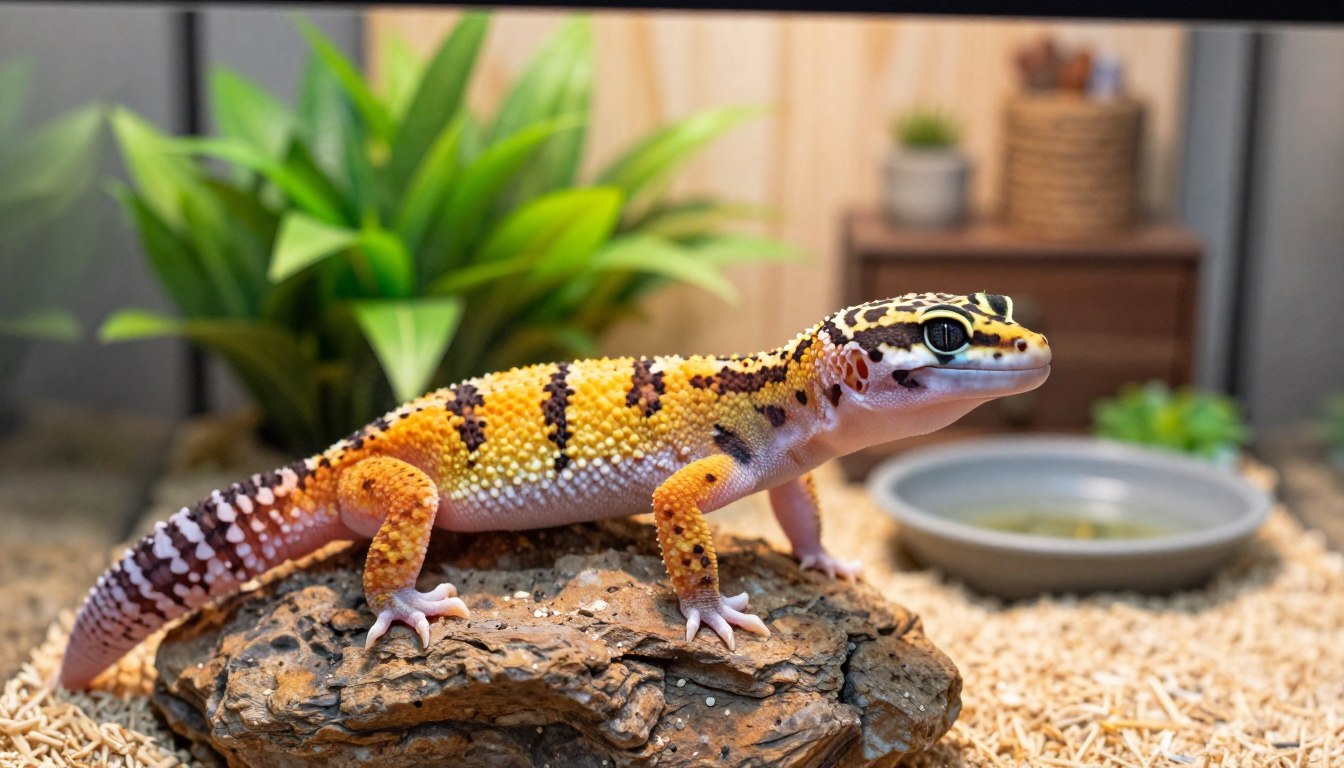 Ile żyje gekon lamparci