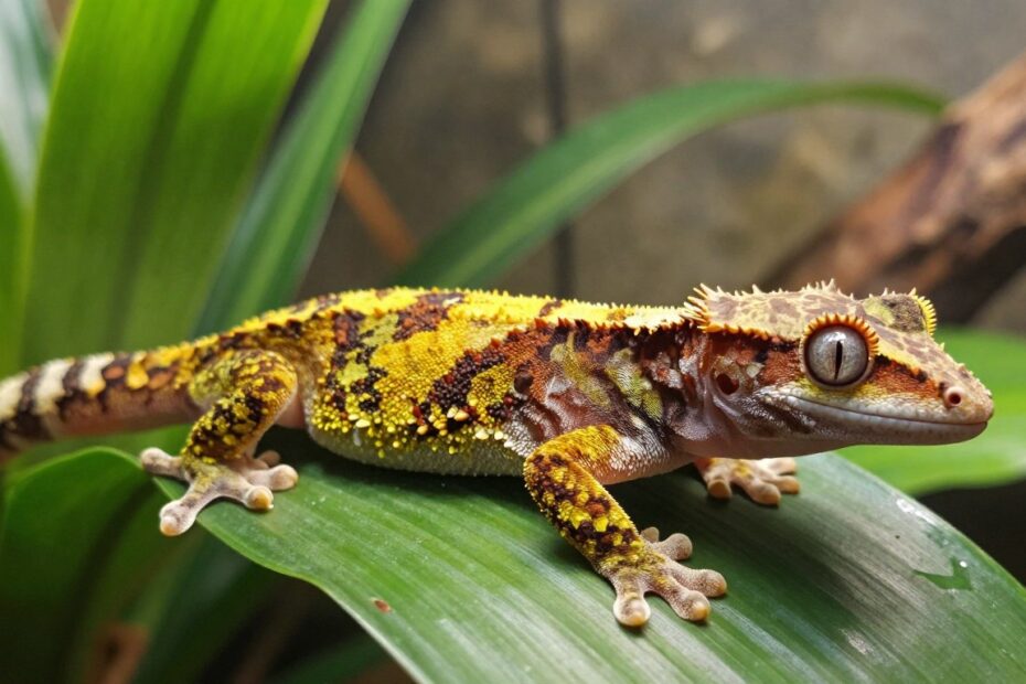 Ile żyje gekon orzęsiony