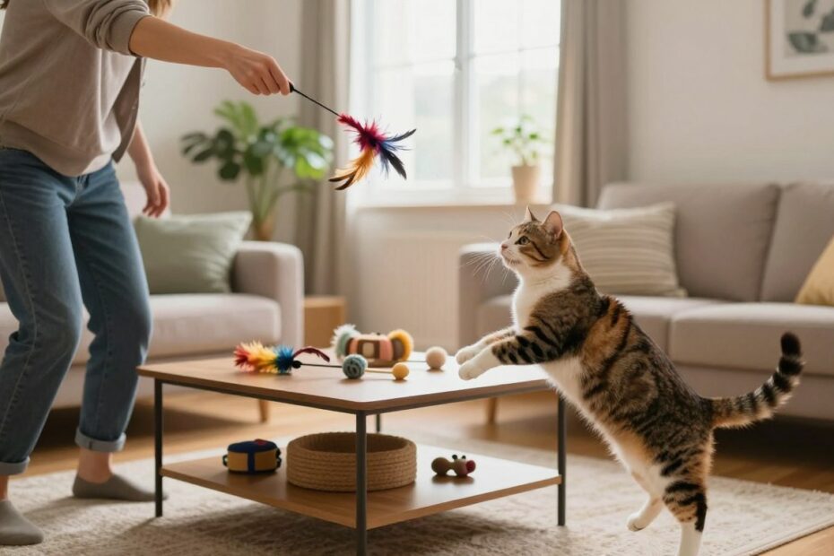 Jak bawić się z kotem