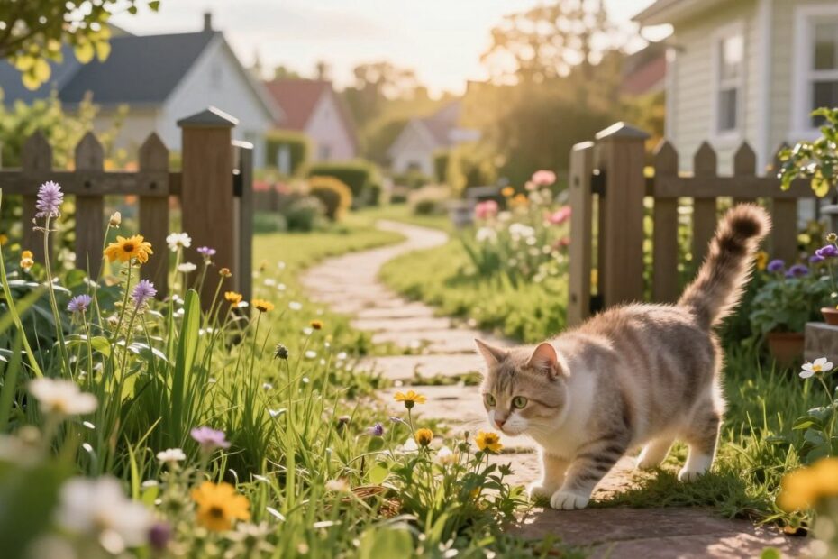 Jak daleko koty odchodzą od domu