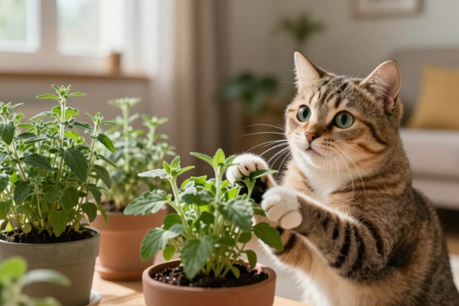Jak działa kocimiętka na koty