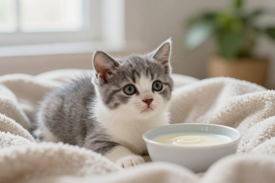 Jak karmić małego kota bez matki