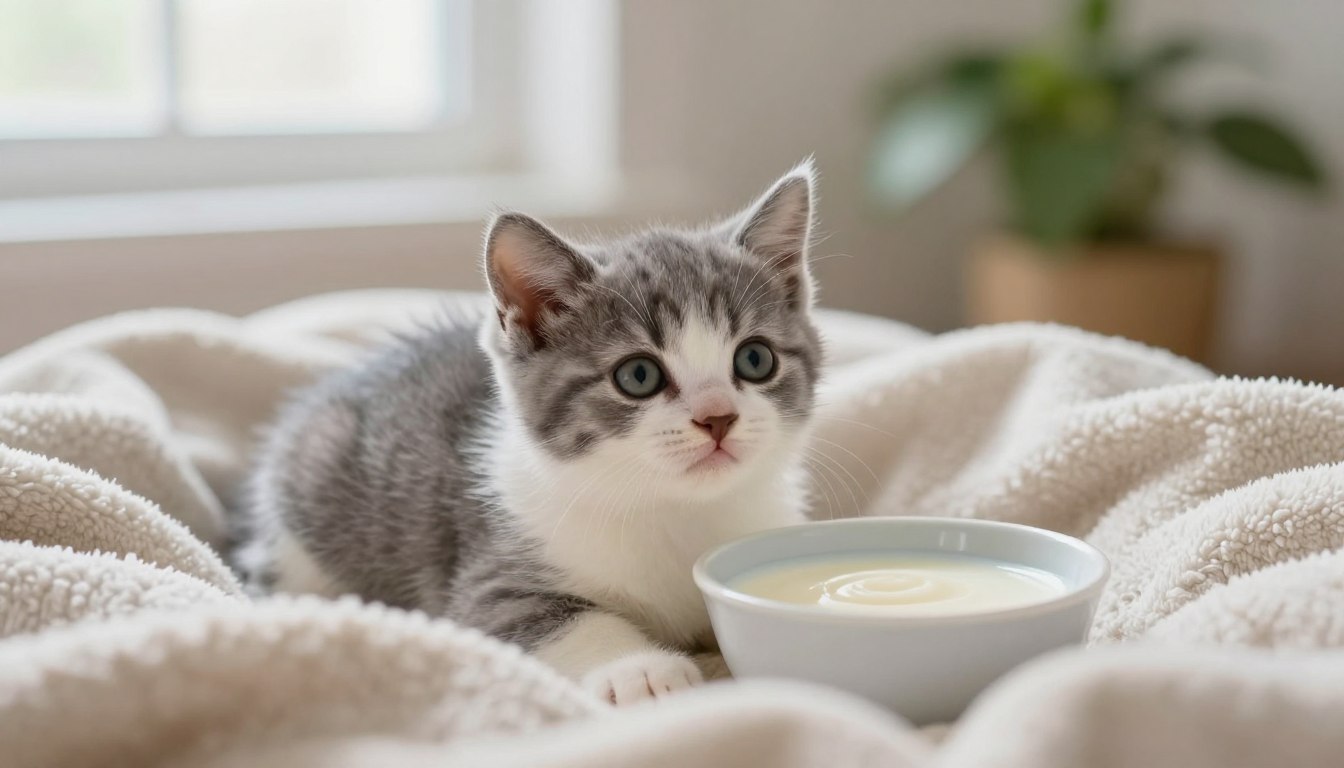 Jak karmić małego kota bez matki