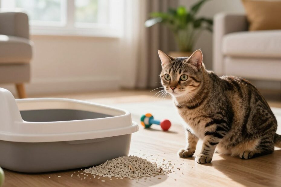 Jak nauczyć kota korzystać z kuwety