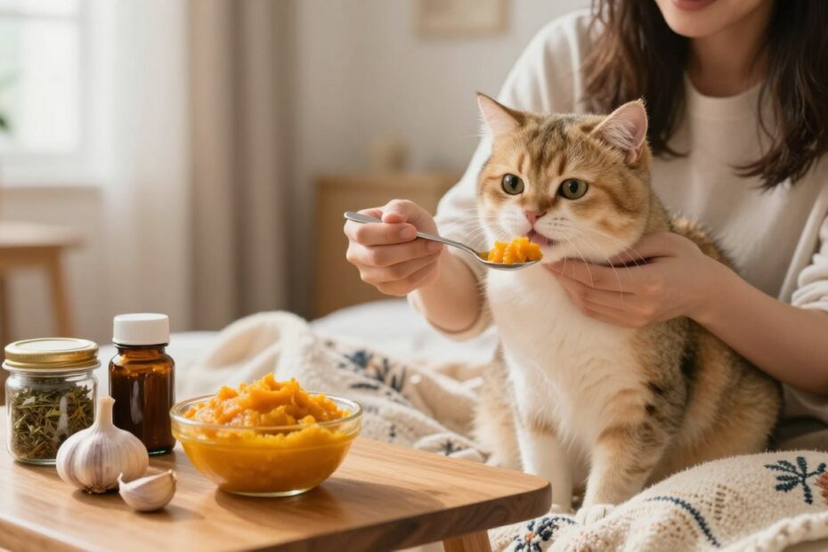Jak odrobaczyć kota domowym sposobem