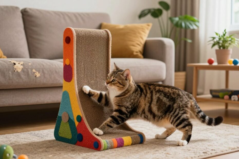Jak oduczyć kota drapania mebli