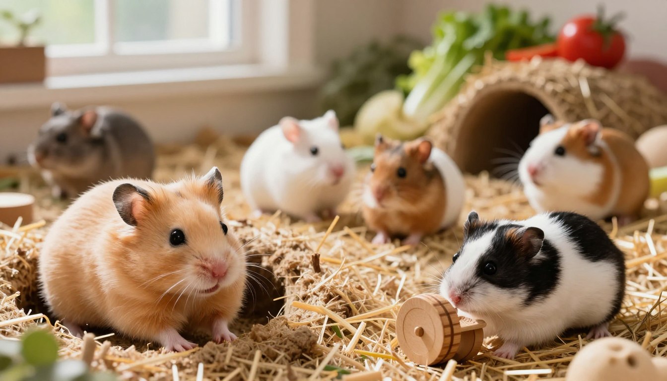 Jak wyglądają chomiki