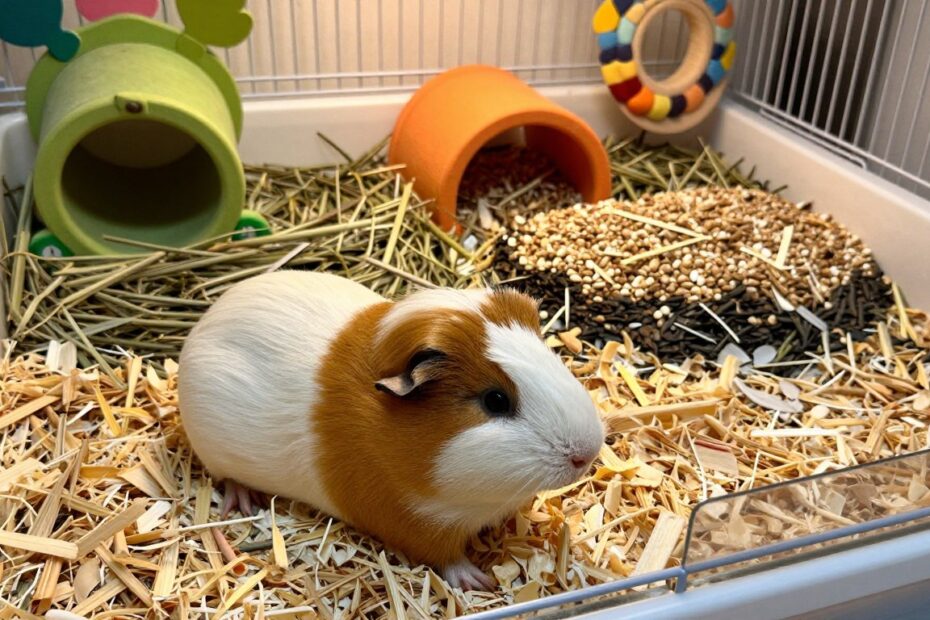 Jakie podłoże dla świnki morskiej